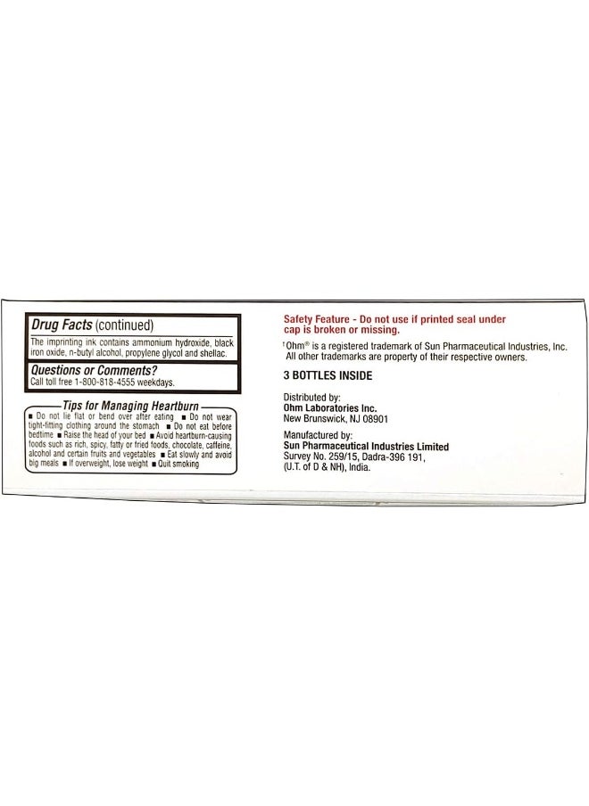 Ohm - Ohm Omeprazole Tablets, Delayed-Release Tablets, 20mg Acid Reducer, 42 Tablets - Image 1