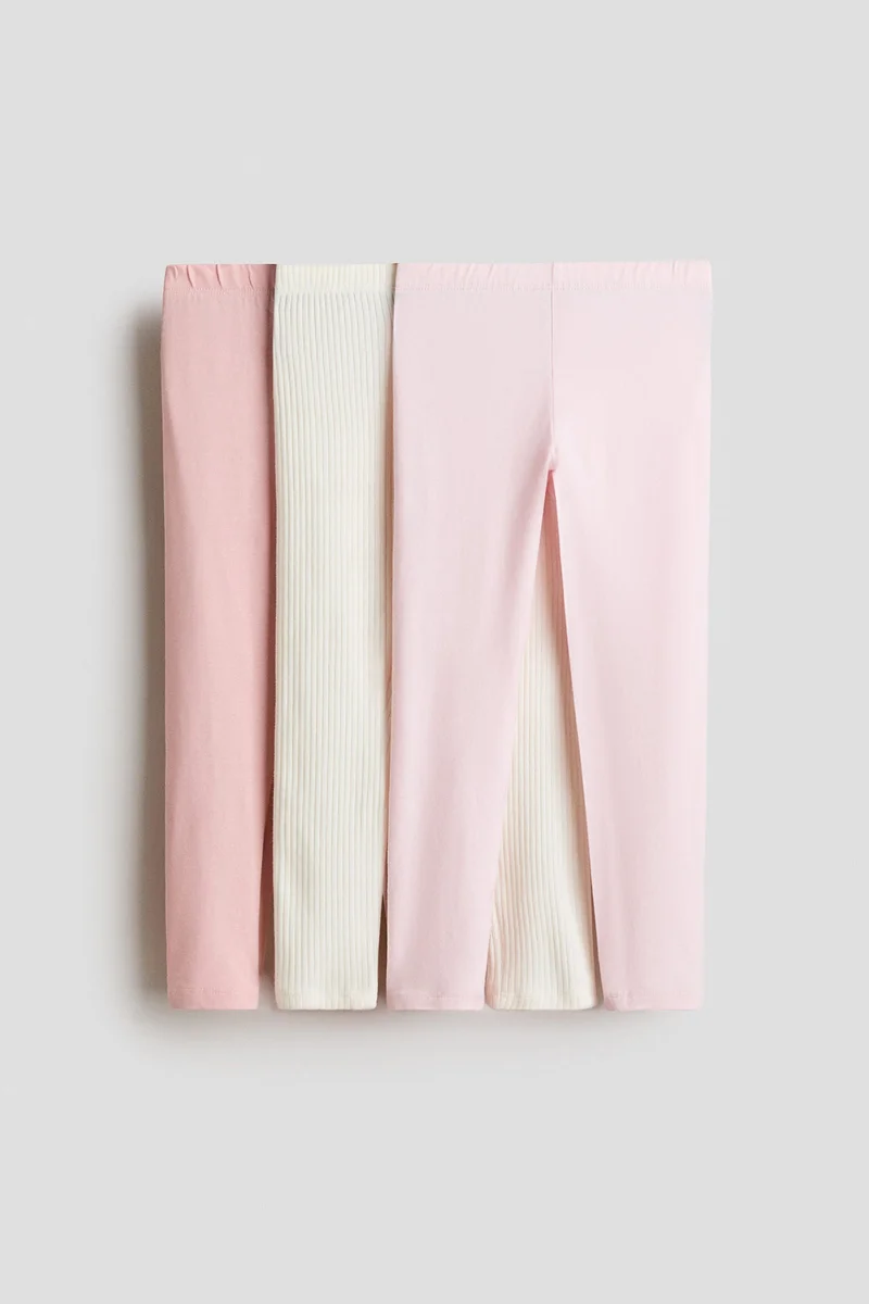 اتش اند ام لغينغز جيرسيه قطني - عبوة من 3 قطع