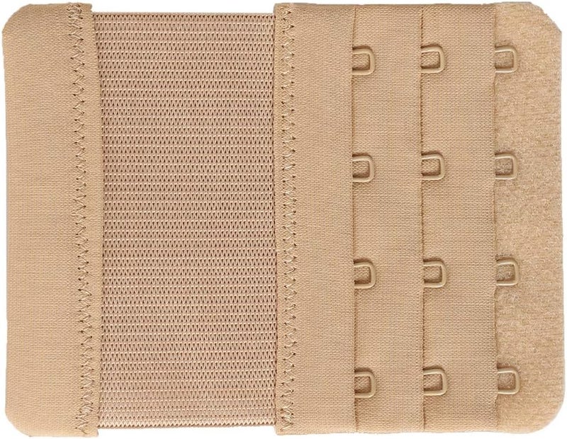 SAMGU Store Women's Bra Extenders 2 Hook / 3 Hook / 4 Hook / 5 Hook / 6 Hook, Soft Stretchy Back Bra Extension Strap - Image 3