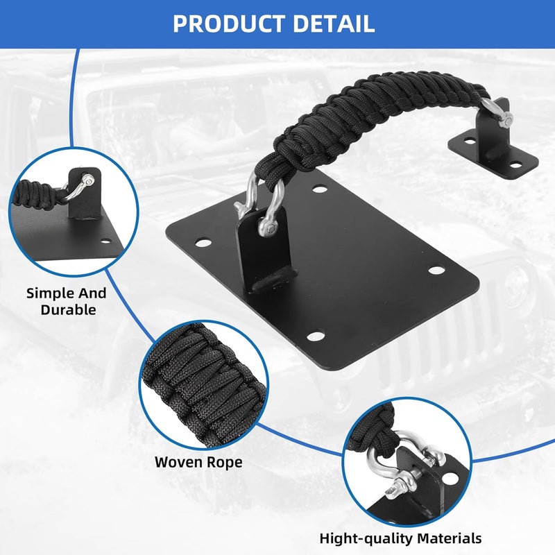Alpha Rider حزام فحص باب خلفي Alpha Rider لجيب رانجلر JK JKU - Image 2