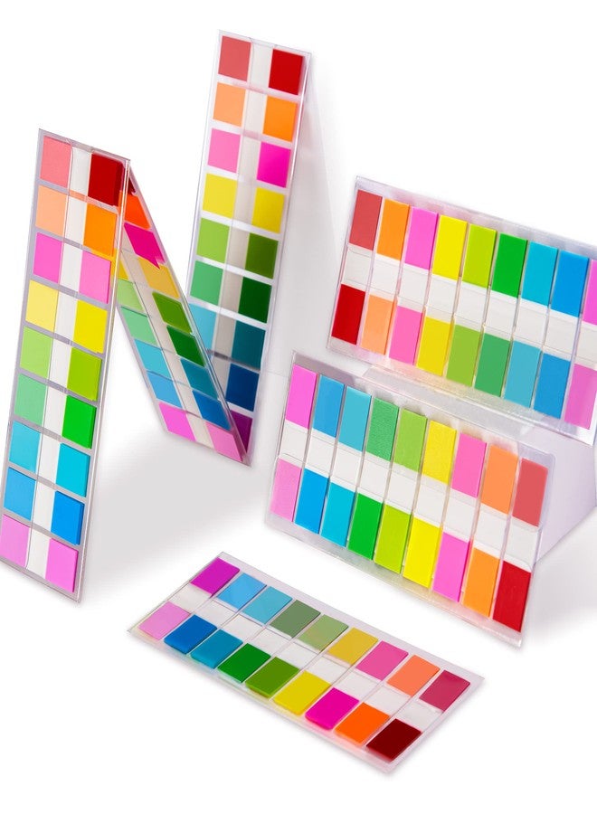 Golcellia 756 Pieces Transparent Sticky Notes Page Markers Book Tabs Page Tabs, Pop Up Index Tabs,Tabs for Annotating Books - Image 1