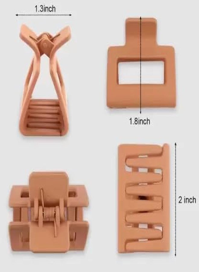 Freebies 4 Pcs Extra Large Claw Clips Hair Clips For Thick Hair And Long Hair, Jumbo Claw Clips, Oversized Matte Non-Slip Hair Clips For Women, Big Strong Hold Jaw Clip - Image 4