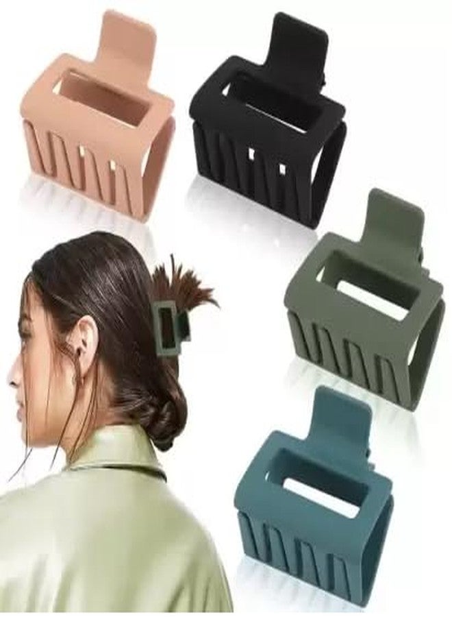 Freebies 4 Pcs Extra Large Claw Clips Hair Clips For Thick Hair And Long Hair, Jumbo Claw Clips, Oversized Matte Non-Slip Hair Clips For Women, Big Strong Hold Jaw Clip - Image 1