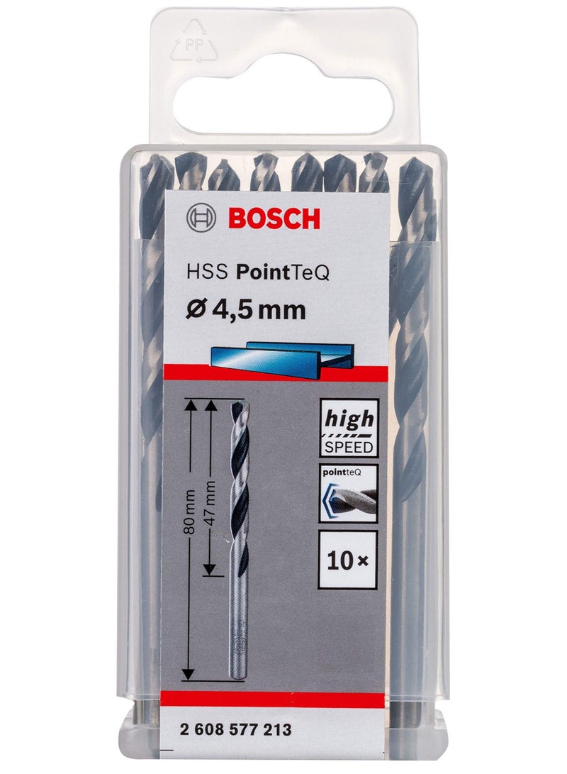 BOSCH Pack of 10 Metal Twist Drill Bits - Image 1