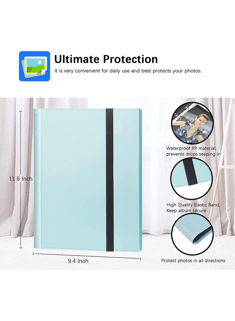 VKL 432 Pockets Mini Photo Album Compatible for Fujifilm Instax Mini 12 11 9 90 8+ 8 7S 40 26 25 EVO LiPlay Instant Camera/Mini Link SP-1 Printer/Z2300/ PIC-300 Polaroid Pictures (Blue) - Image 4