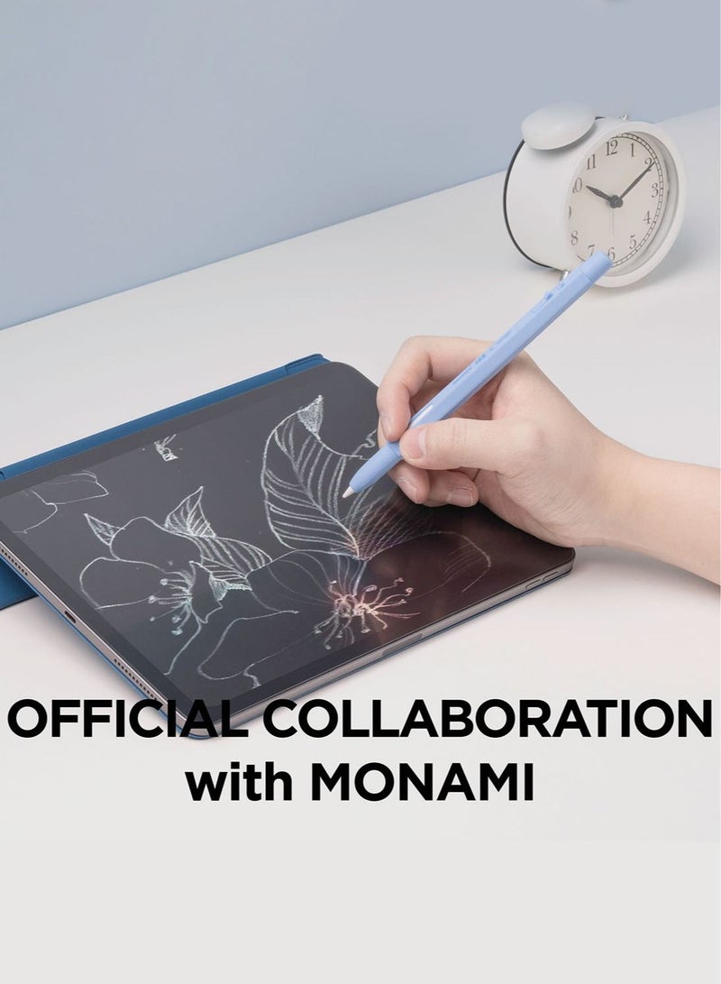 Elago Monami for Apple Pencil 2nd Generation Pencil Case Cover Sleeve, Classic Design, Compatible with Magnetic Charging and Double Tap - Viola - Image 5