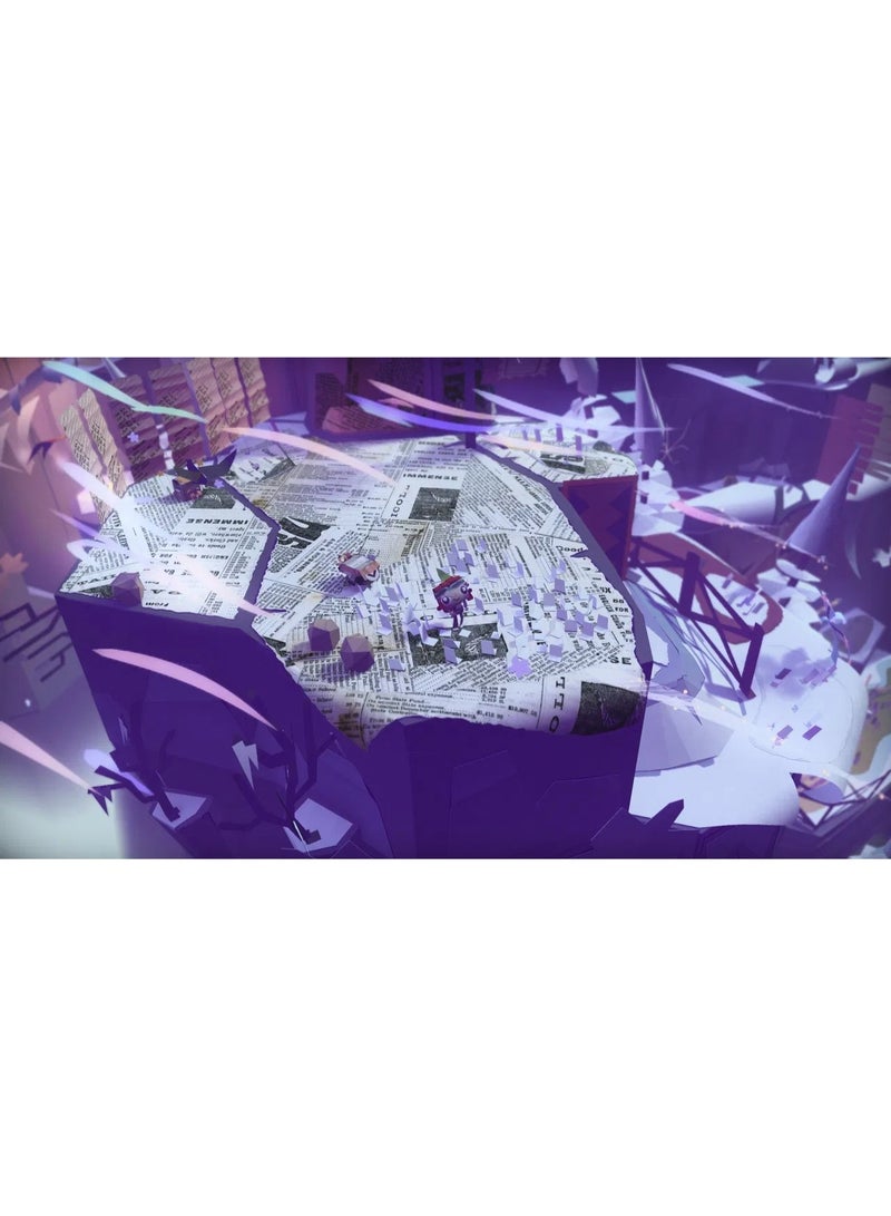 بلاي ستيشن لعبة Tearaway Unfolded إصدار PS4 - مغامرة تفاعلية بأسلوب الورق - Image 2