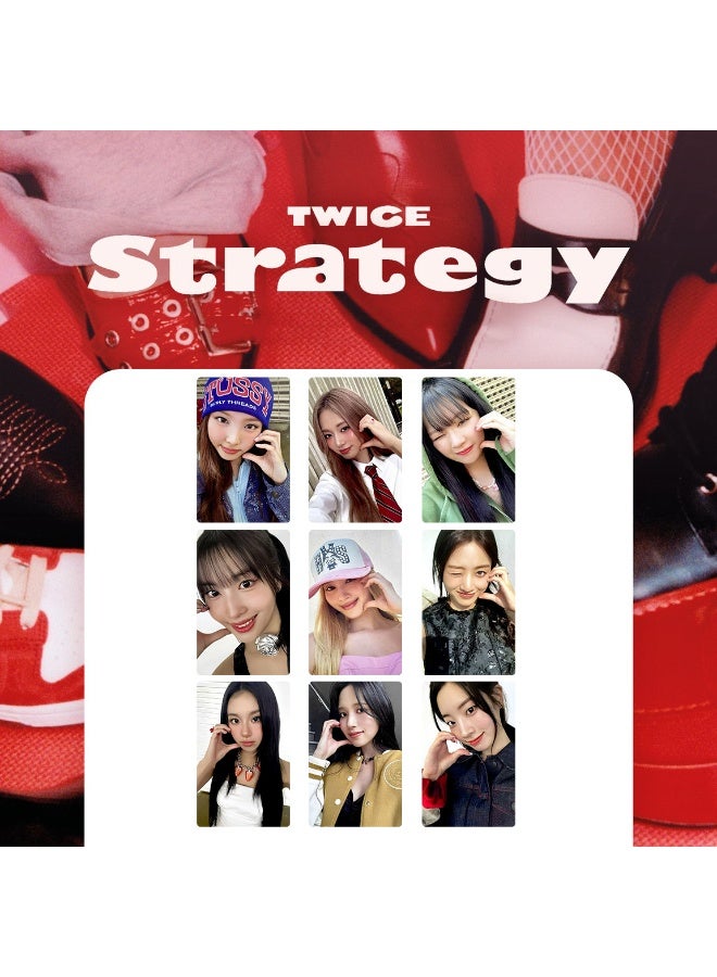 NIBEMINENT 9 قطع بطاقات لومي استراتيجية كيبوب تويس لجمع الهدايا لمحبي المعجبين - Image 3