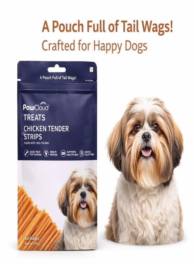 PawCloud Tender Chicken Strip Dog Treats | Real Chicken High Protein Soft Chewy Snacks for Puppies & Adult Dogs | Healthy Training Reward | Easy to Digest | Suitable for All Breeds & Ages | 70 Gm - Image 5