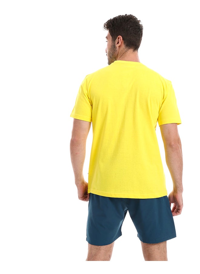 DIADORA - Men Cotton Printed T-Shirt - Image 1