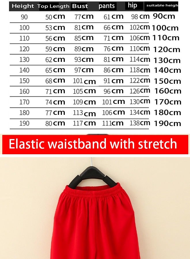 LiangSanZhi Kids Chinese Kung Fu Uniform -Costume for Boys, 2-Piece Long Sleeve Training Set (Top + Pants) for Kindergarten Activities & Cultural Shows - Image 5