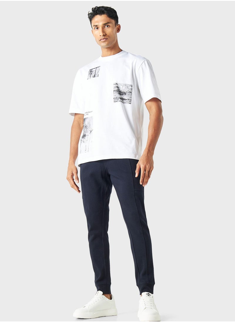 Iconic - Graphic Crew Neck T-Shirt - Image 1