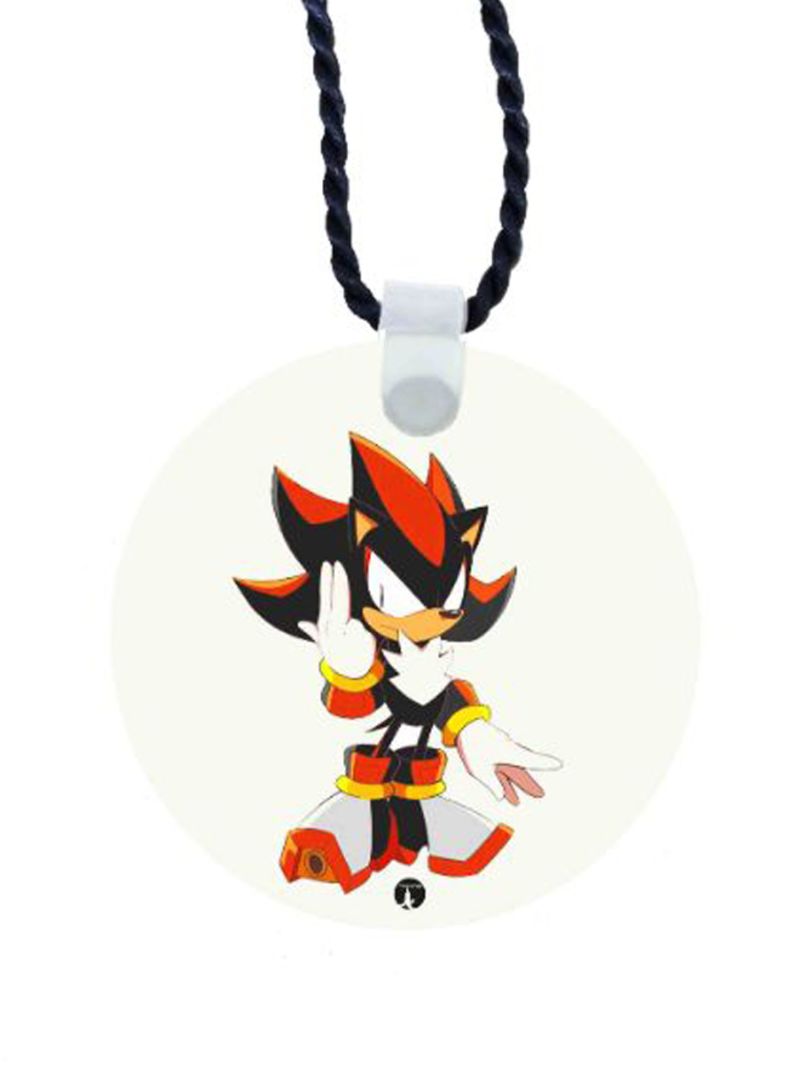 RKN Shadow From Sonic Printed Car Mirror Pendant - Image 1
