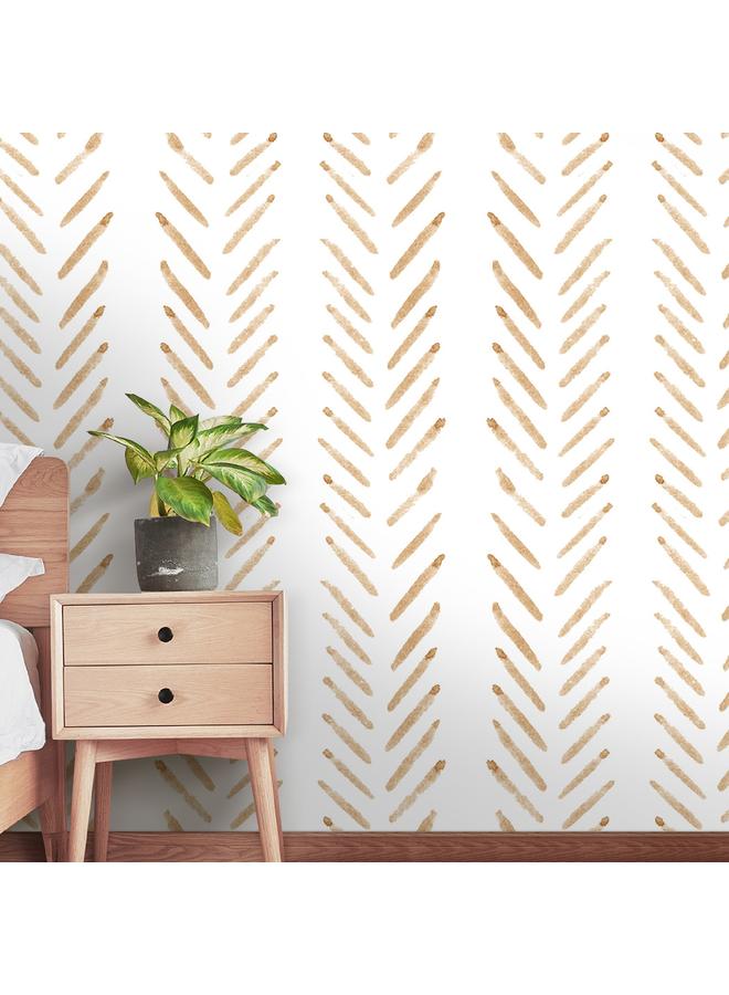 Bluejw Self-adhesive Wallpaper Geometric Simple Line Waterproof Anti-fouling Removable Living Room Background Wall Transformation Wallpaper RW101-117 - Image 5