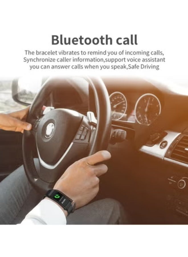AROAQ K50 1.08 inch Silicone Band Two -in-ONE TWS Earphone Detachable IP67 Waterproof Smart Watch Support Bluetooth Call  - Image 5