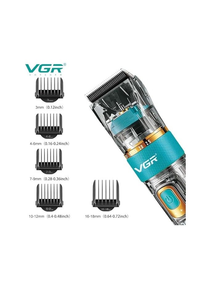 VGR V-695 Professional Hair Clipper Multicolor - Image 3