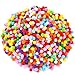 Caydo 2400 Pieces Mini Craft Pompoms Assorted Colors 6 mm Pom poms for Hobby Supplies and Home Decorations - Image 2