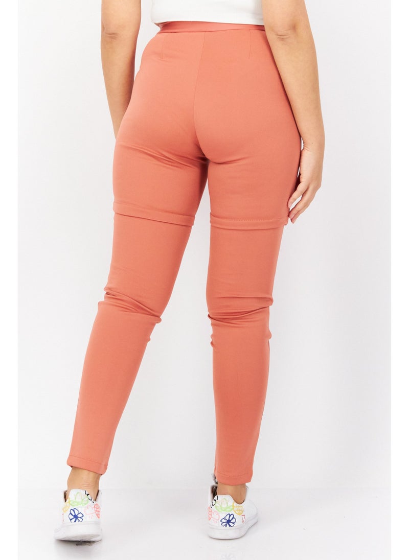 adidas Originals Women Sportswear Fit Training Pant, Rust - Image 5