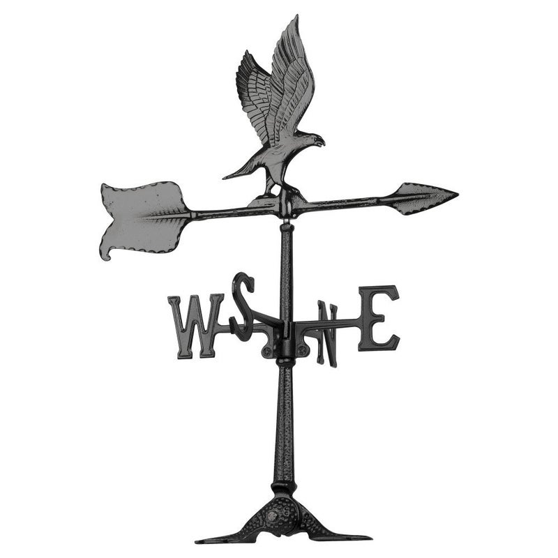 Whitehall Products Eagle Accent Weathervane, 24-Inch, Black - Image 3