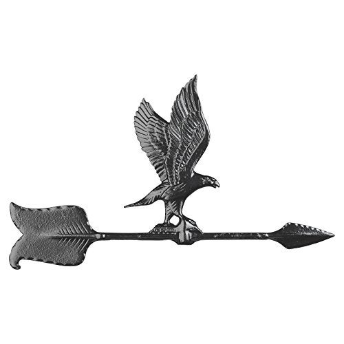 Whitehall Products Eagle Accent Weathervane, 24-Inch, Black - Image 2