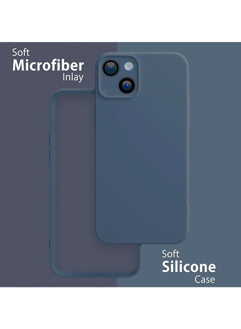 WRISTWISE Case Cover for iPhone 14 Plus - [Camera All - Round Protection] [Soft Microfiber Lining Anti - Scratch] Shockproof Phone Case Cover, Blue - Image 5