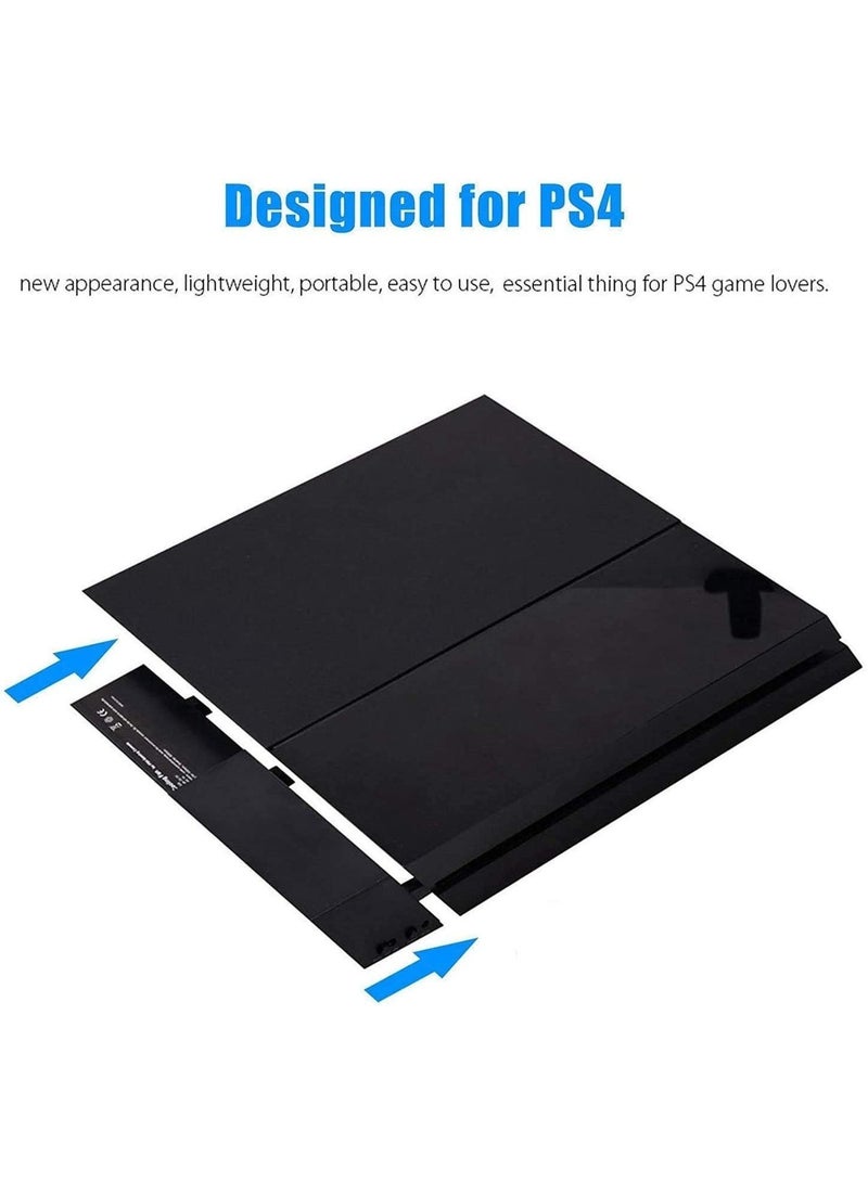دوبي مروحة تبريد  لجهاز PS4، مبرد خارجي USB بخمس مراوح توربو للتحكم في درجة الحرارة، لجهاز ألعاب سوني بلاي ستيشن 4 - Image 5