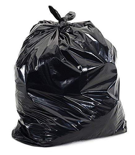 G1 G 1 Garbage/Trash/Dustbin Bags and Covers For Home Office Parks Malls |Medium Size| Black Color| (19 X 21, 4 Packs, 120 Bags) - Image 3