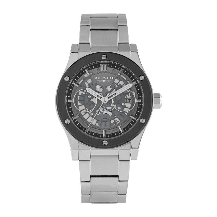 BLADE Twist Mono 3581G2MNS SS Case & Band Date Men's Watch - Image 1
