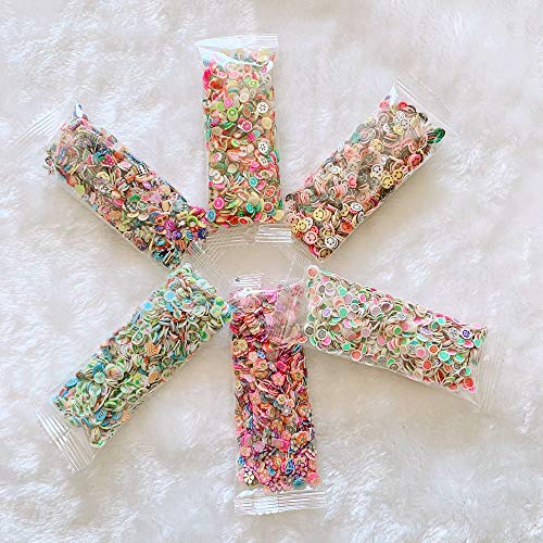 NAIL ANGEL 18bags Different Design Mix Bag Polymer Clay Slices Fruit Cake Flower Etc Shapes Mix 10051 - Image 5