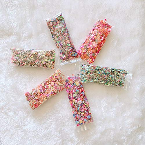 NAIL ANGEL 18bags Different Design Mix Bag Polymer Clay Slices Fruit Cake Flower Etc Shapes Mix 10051 - Image 3