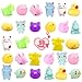 LUKBERA 28 Packs Mochi Squishy Toys Squishies Stress Relief Fidget Squeeze Toys for Kids Easter Egg Fillers Valentines Day Classroom Exchange Gifts School Prizes - Image 2