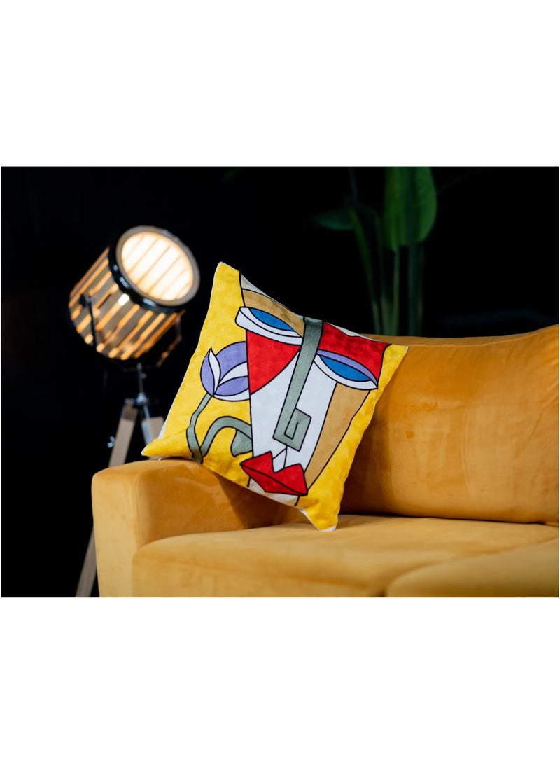 Folklore Flair Cushion Cover