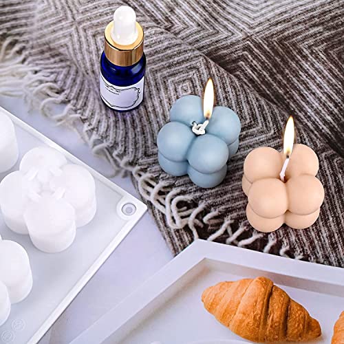 MoldBerry 15 Cavity Silicone Bubble Candle Mould, Candle Moulds for Candle Making, Ideal for Diwali Candles Chocolates Mold Personalized Gifting Decoration for Home (Pack of 1) - Image 5