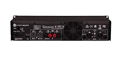 Crown XLS1502 2-Channel Class D DriveCore Professional Power Amplifier with DSP, Band Pass Filters & Peak Limiters. XLR/RCA Inputs, 525W at 4 Ohm, PureBand Crossover System. Black - Image 2