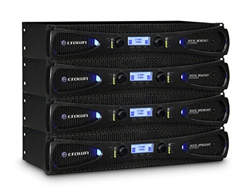 Crown XLS1502 2-Channel Class D DriveCore Professional Power Amplifier with DSP, Band Pass Filters & Peak Limiters. XLR/RCA Inputs, 525W at 4 Ohm, PureBand Crossover System. Black - Image 5