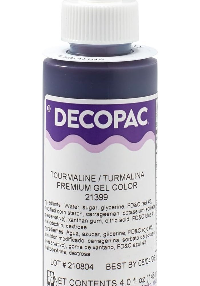 DecoPac Tourmaline Trend Premium Gel Color - Pink Food Coloring for Cake Decorations, 4 Fl Oz - Image 3