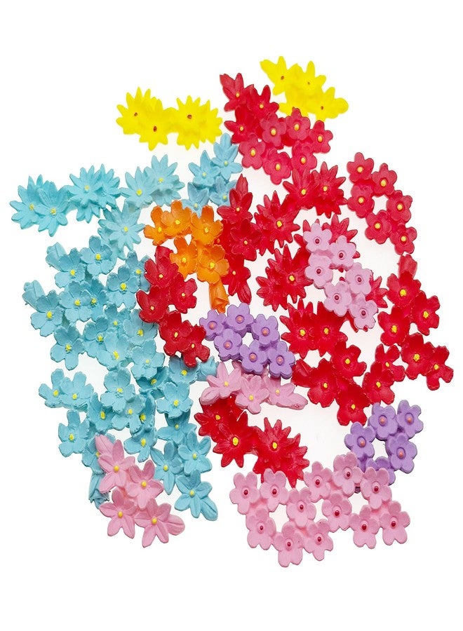 Cayway 30 PCS Mini Resin Flowers, Micro Landscape Miniature Flower, Mini Accessories Flowers for DIY Art Crafts, Zen Garden, Micro Landscaping Decoration - Image 1
