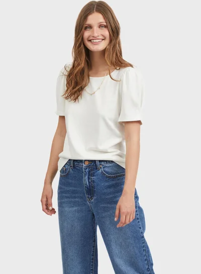 Vila Puff Sleeves Top