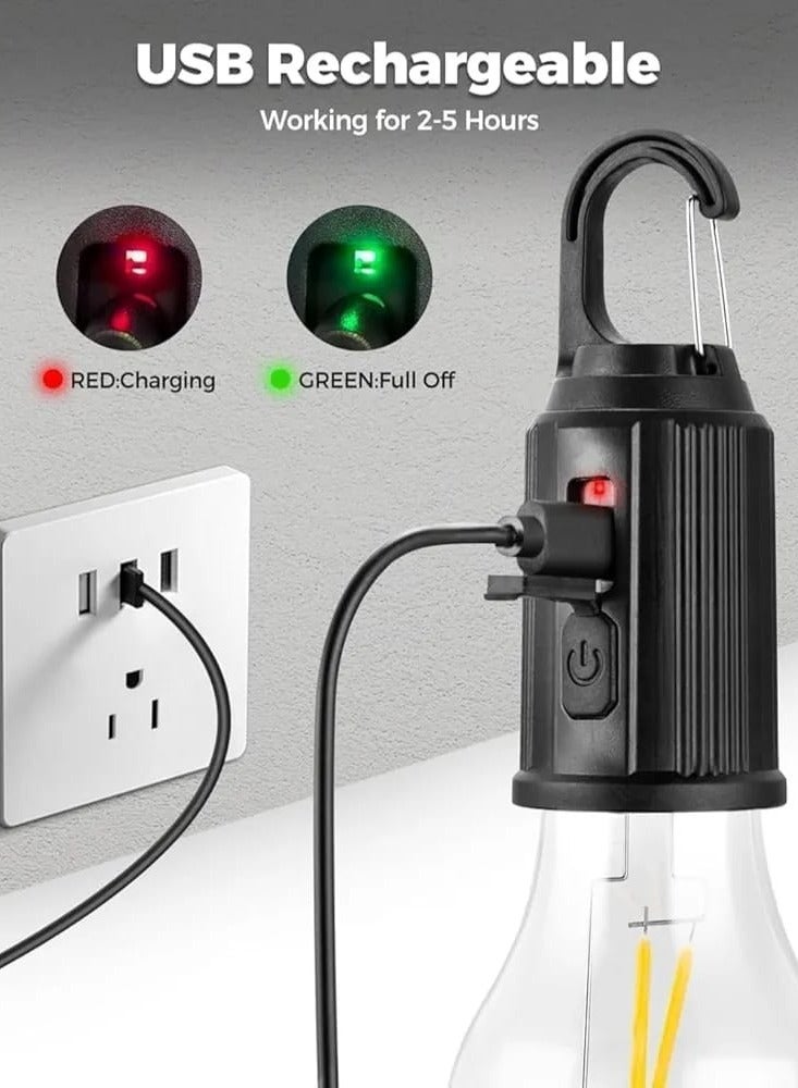 LED CAMPING LAMP, USB RECHARGEABLE & WATERPROOF - Image 2