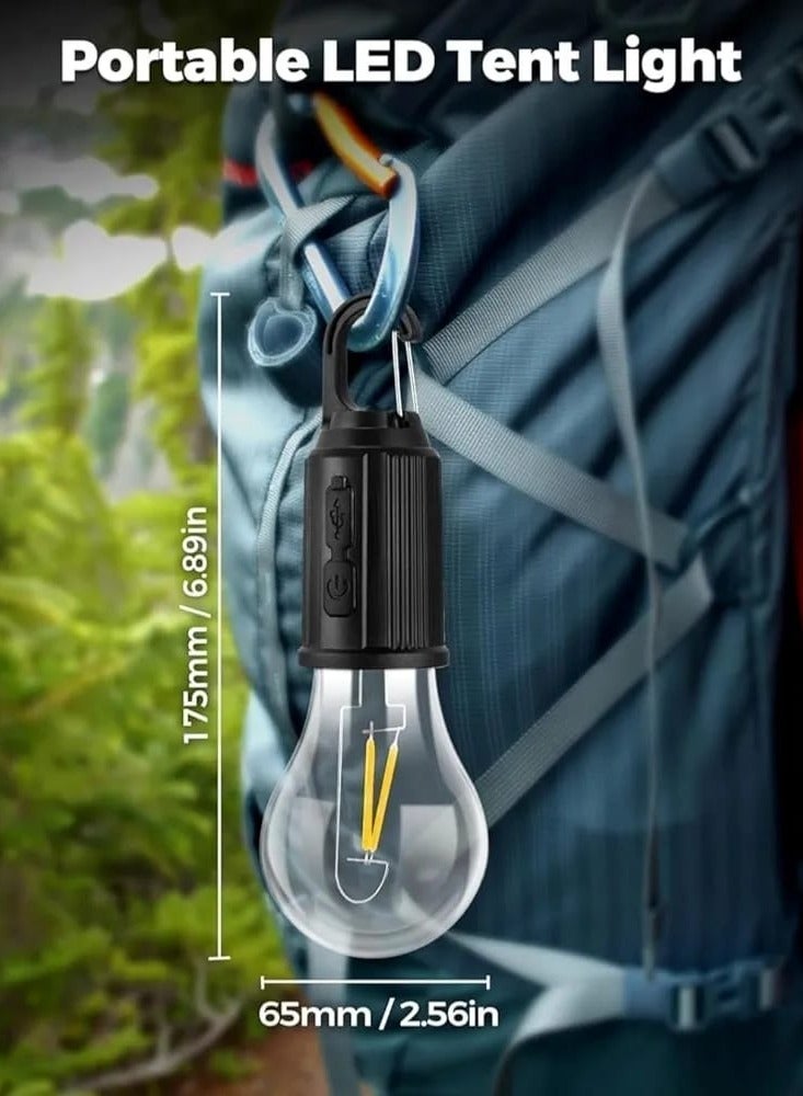 LED CAMPING LAMP, USB RECHARGEABLE & WATERPROOF - Image 3
