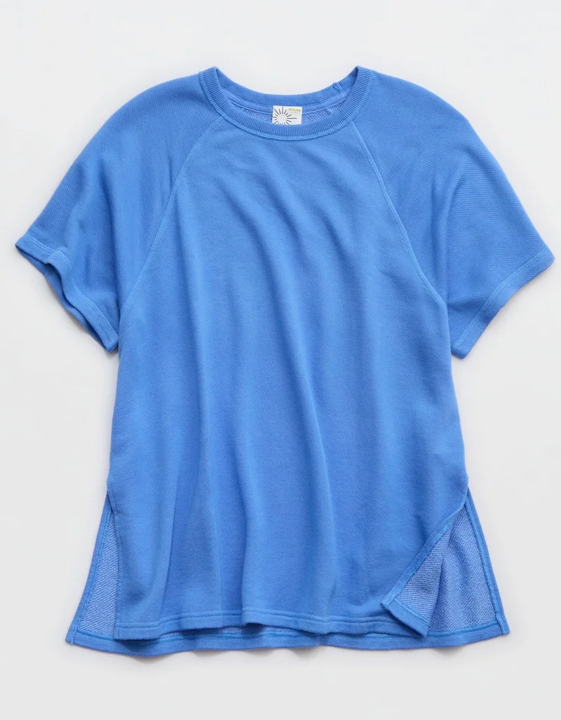 Aerie  OFFLINE By Aerie Stretch Flex Oversized T-Shirt for Women | Best Price UAE
