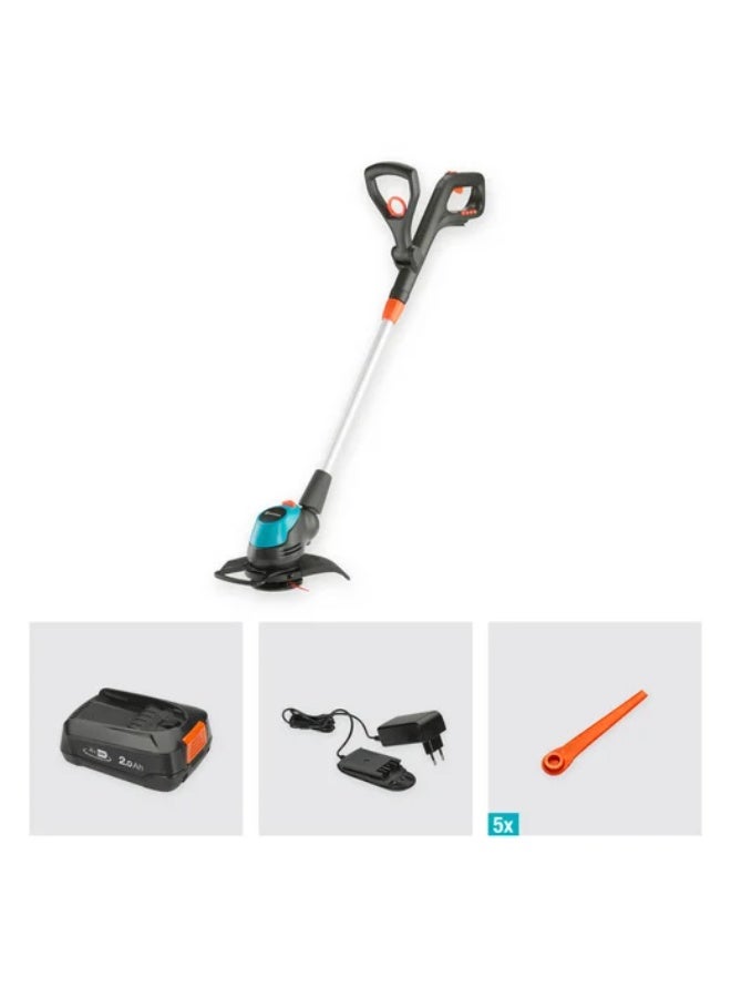 GARDENA- Battery Trimmer EasyCut 23/18V P4A Ready-To-Use Set - Image 5
