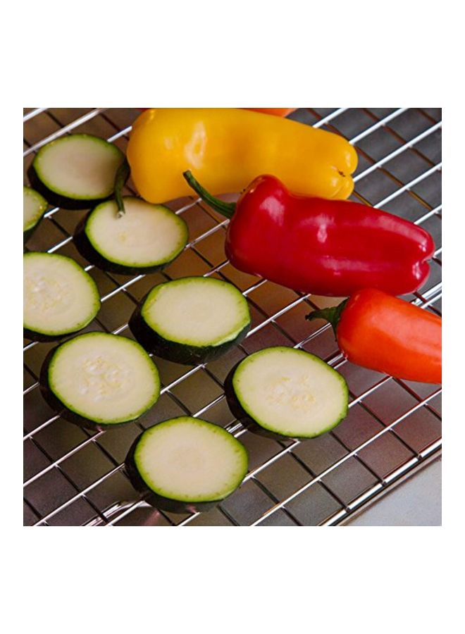 نيبمينينت رف للخبْز والتبريد فضي 10x15بوصة - Image 5