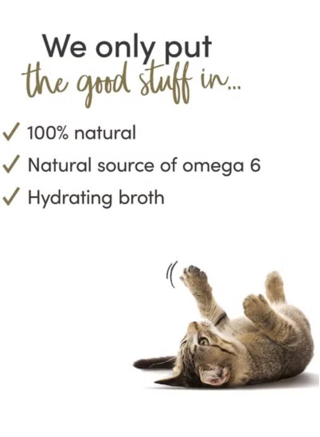 Applaws Chicken Breast in Broth Wet Cat Food Tin 24x156g - Image 2