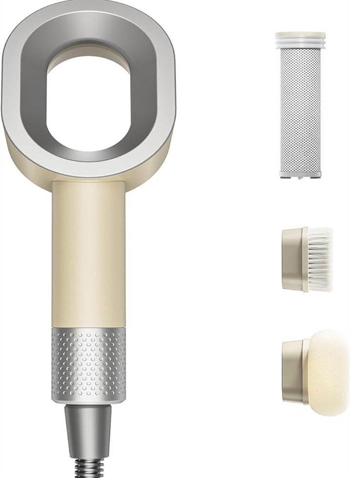 Handheld filter shower head removes chlorine, suitable for spa experience, dry skin and hair care, with two brush heads  - Image 5