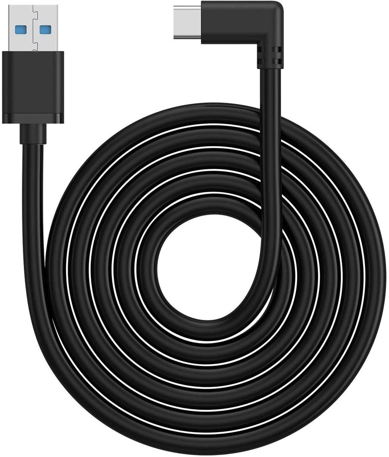 KIWI design Link Cable 10 Feet (3 Meters) Compatible with Quest 2 Accessories, High Speed USB Type C Data Transfer for VR Headset and PC