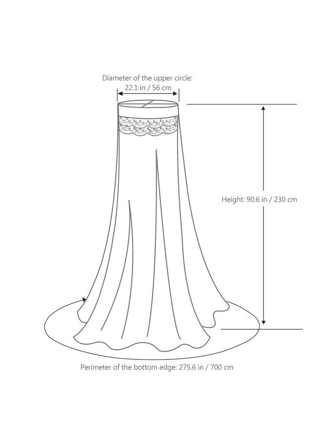 STOBOK Mosquito Netbaby Canopy Bed Netting - Image 4
