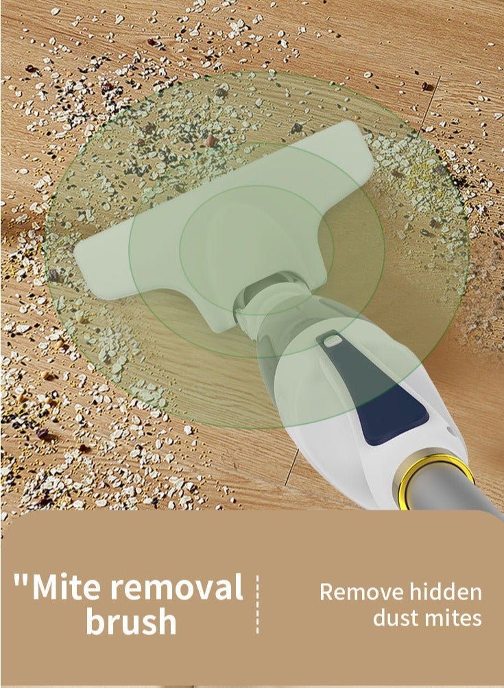 Handheld Household Multifunctional Vacuum Cleaner with High Suction Power and Detachable White - Image 4