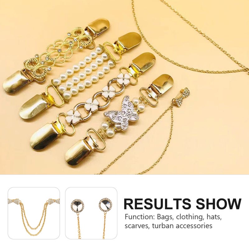 👕 مشابك كارديغان نسائية إكسسوارات أزياء للتنورة والبدلة - Image 4