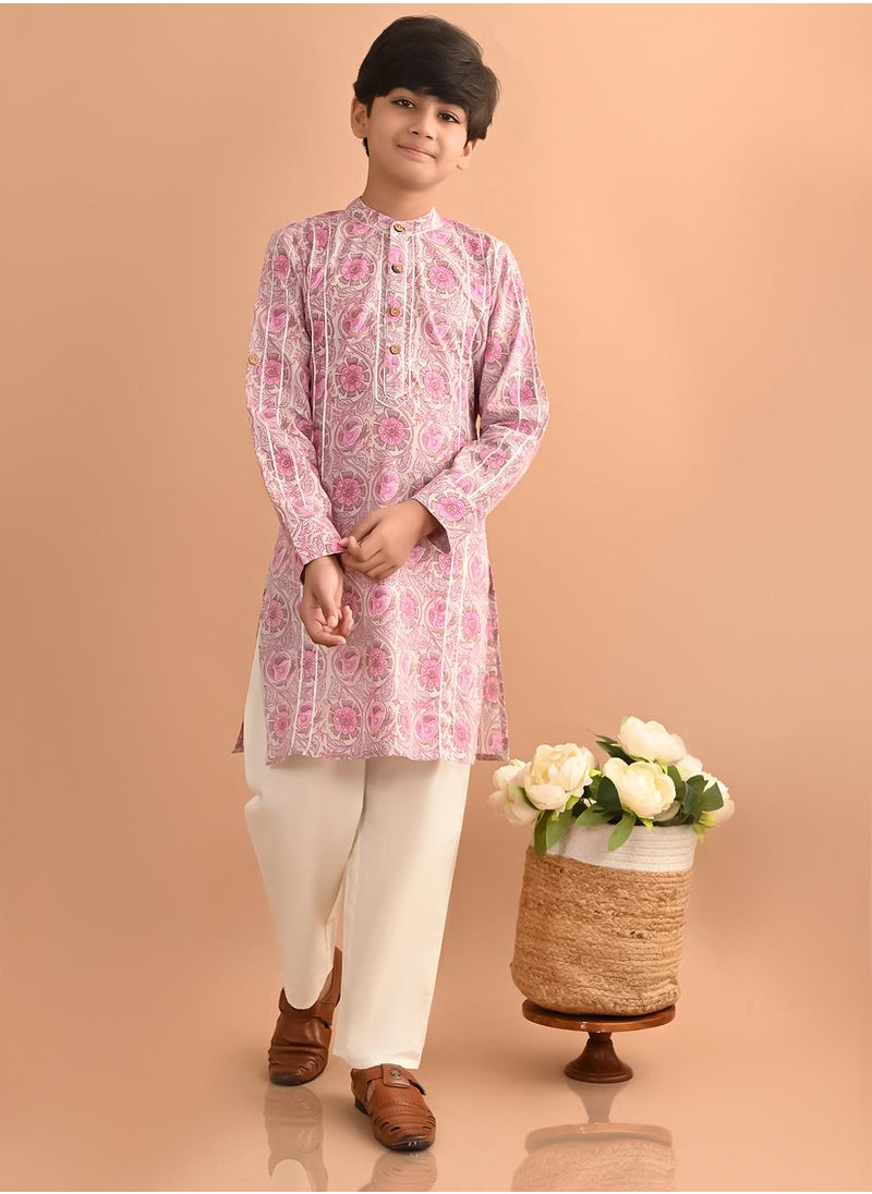 LILPICKS - طقم بيجامة كورتا مطبوع - Image 1